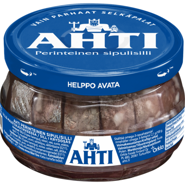 Ahti Perinteinen sipulisilli 240/150 g